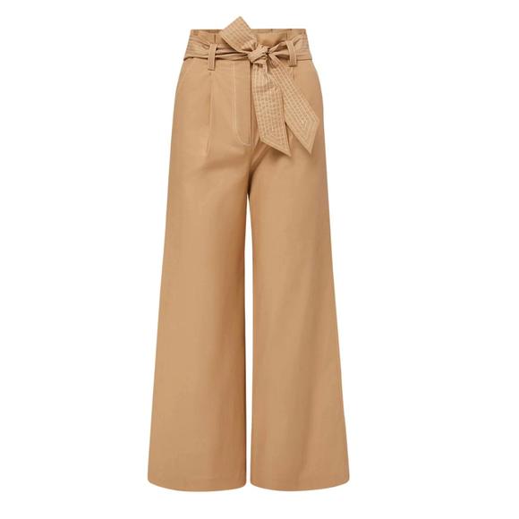 NEW VERONICA BEARD lang pant in khaki - Picture 4 of 4